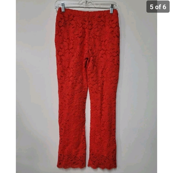 Free People Wild Laces Pull-On Crop Flare Pants Size Xs - Picture 5 of 7